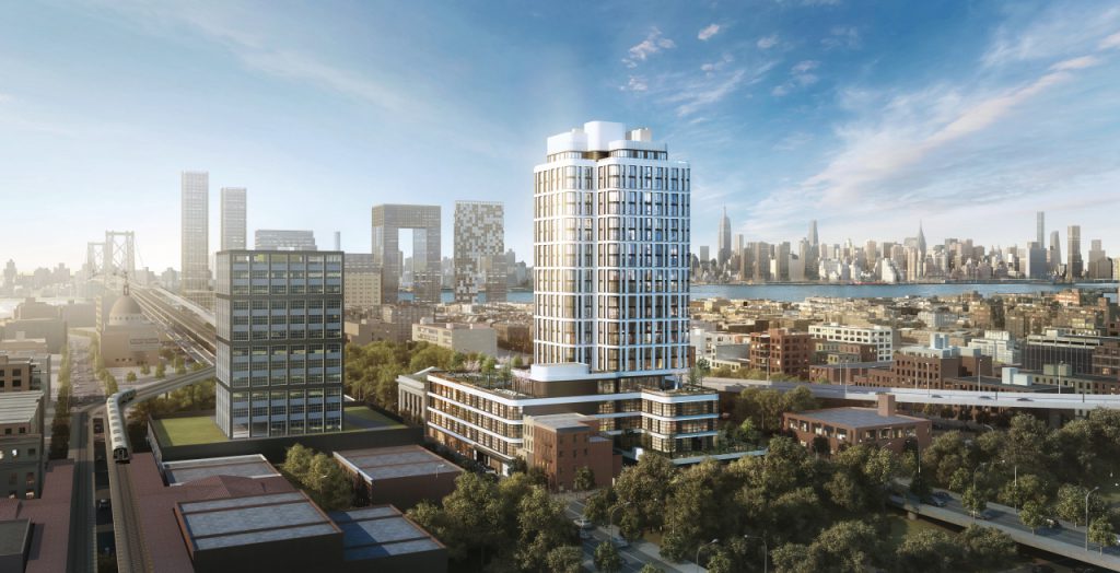 GEA Projects in the News. Dime Residential Tower Work Underway!